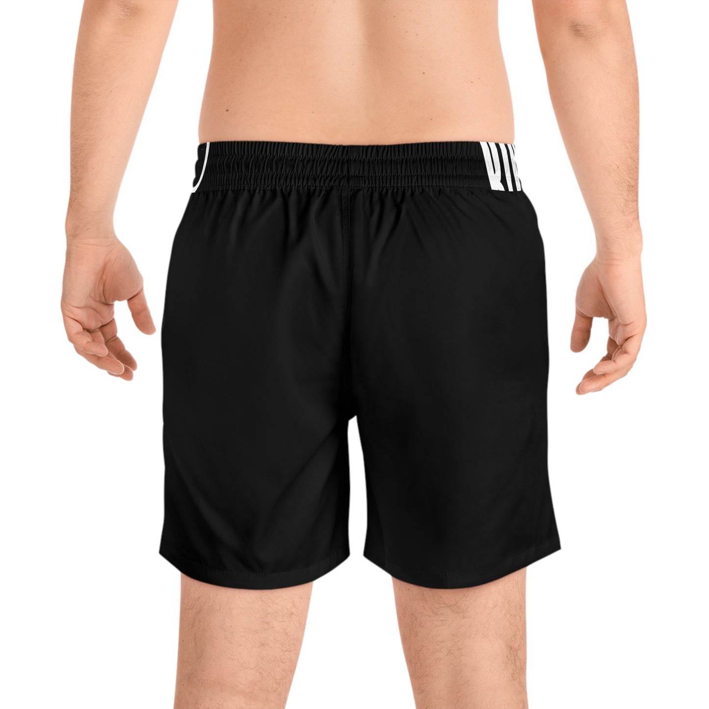 RISKTKER Men's Mid-Length Swim Shorts (AOP)