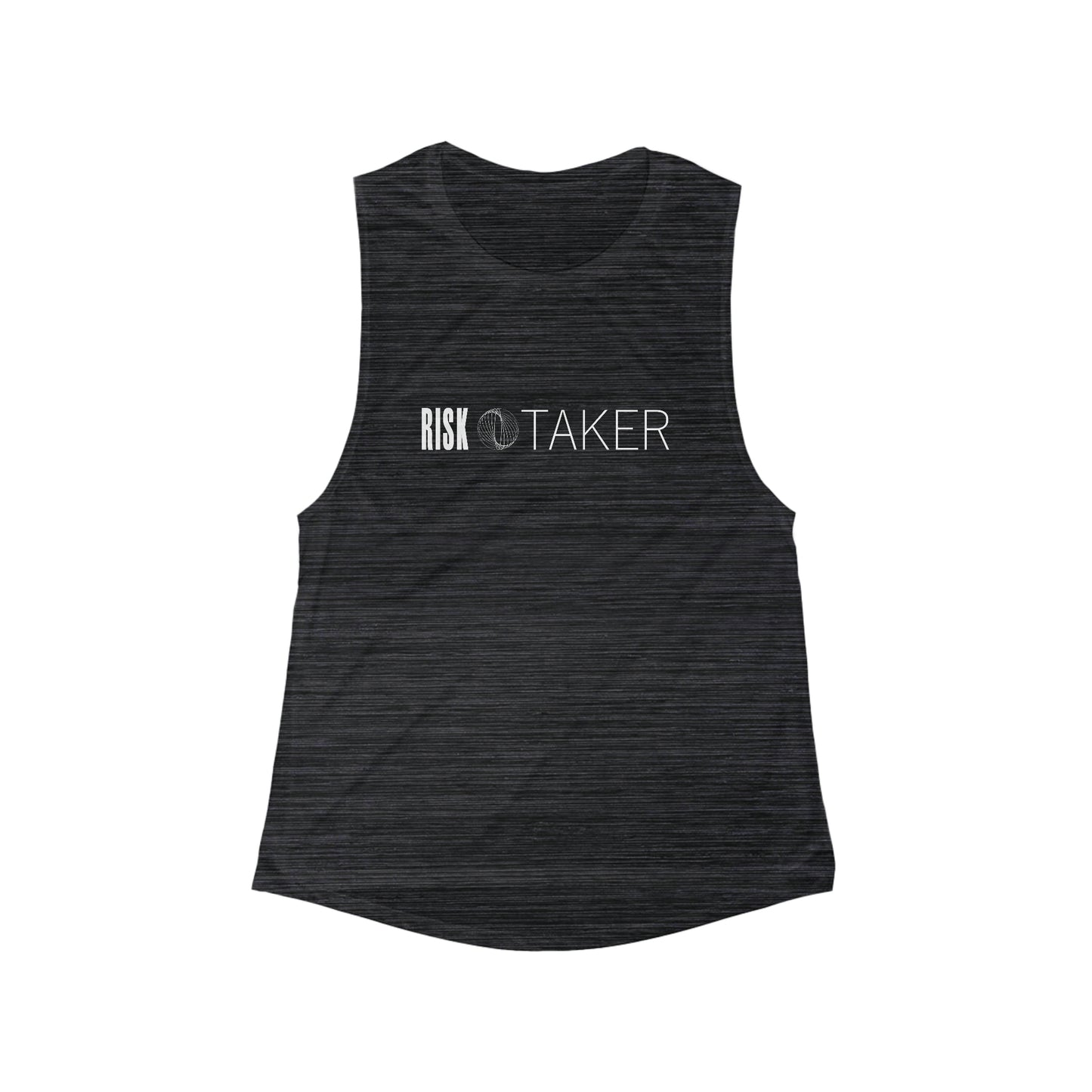 RISK TAKER Women's Flowy Scoop Muscle Tank