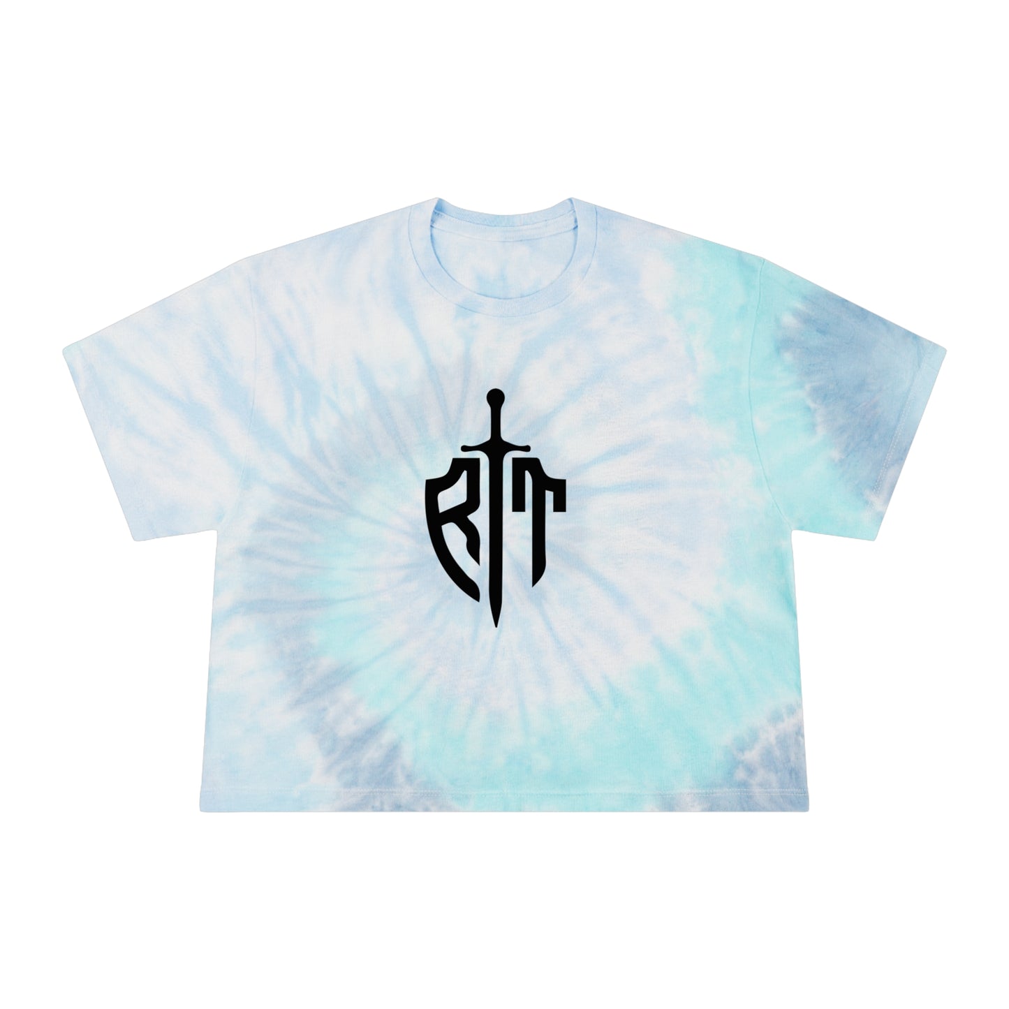 RISK TAKER Women's Tie-Dye Crop Tee