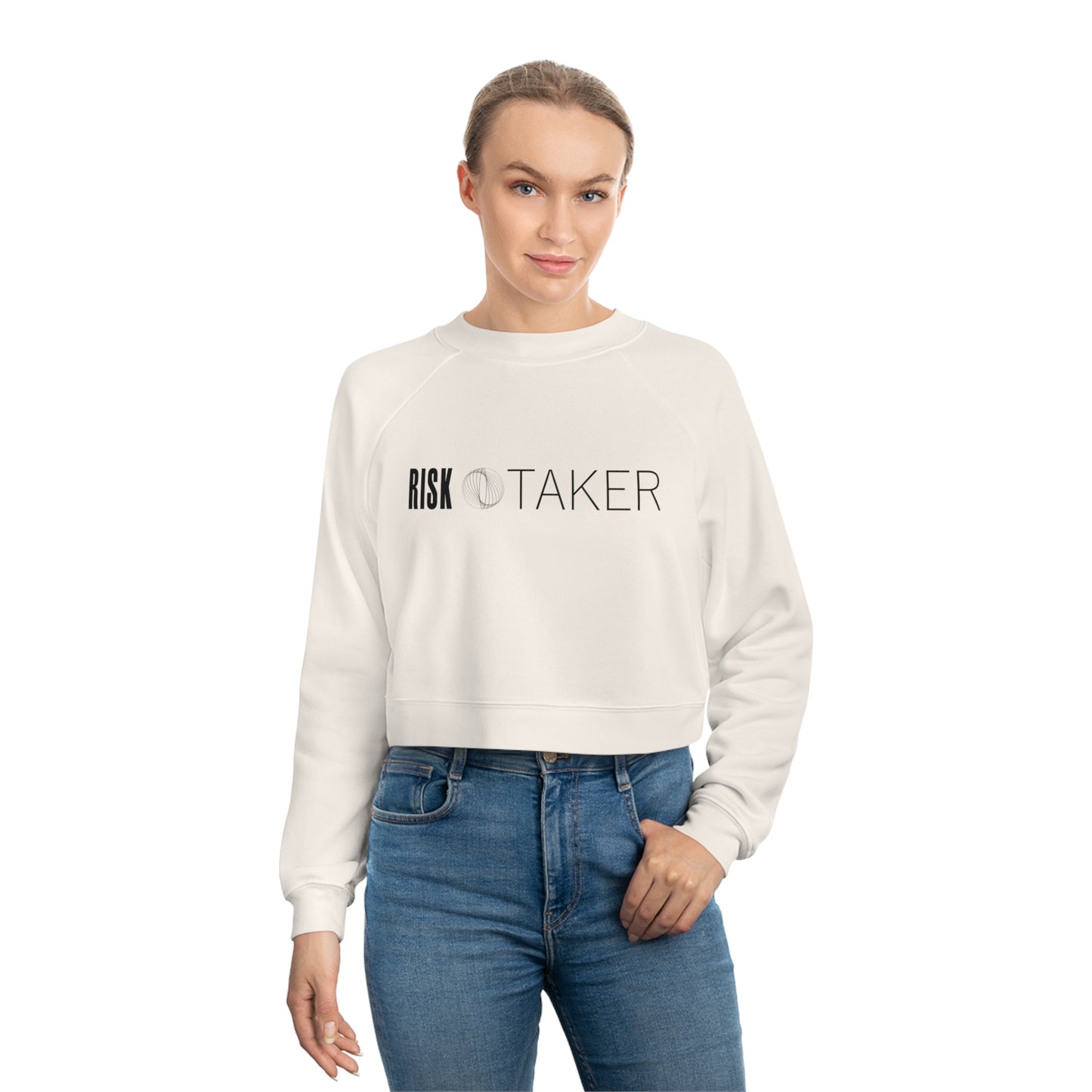 RISK TAKER Women's Cropped Fleece Pullover