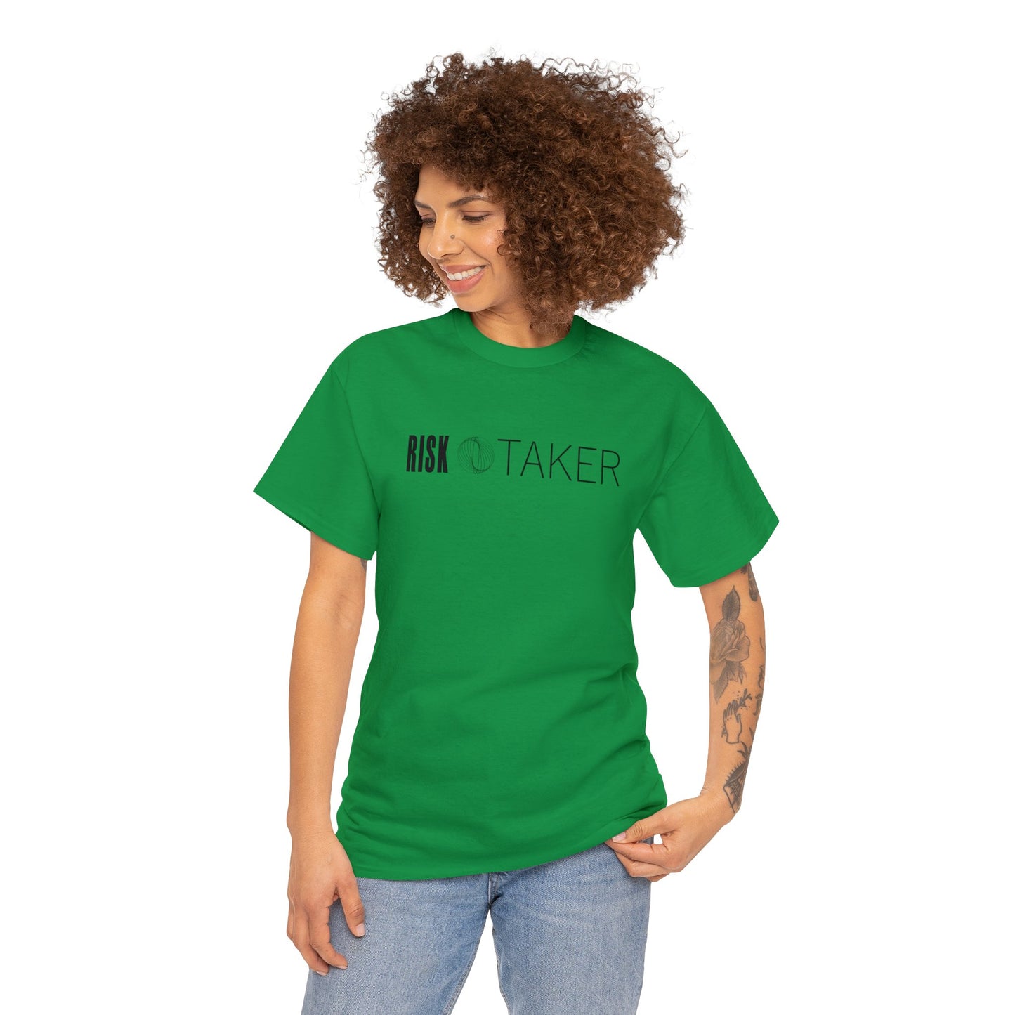 RISK TAKER Unisex Heavy Cotton Tee