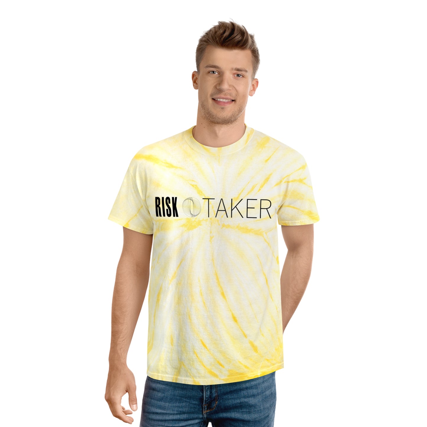 RISK TAKER Tie-Dye Tee, Cyclone